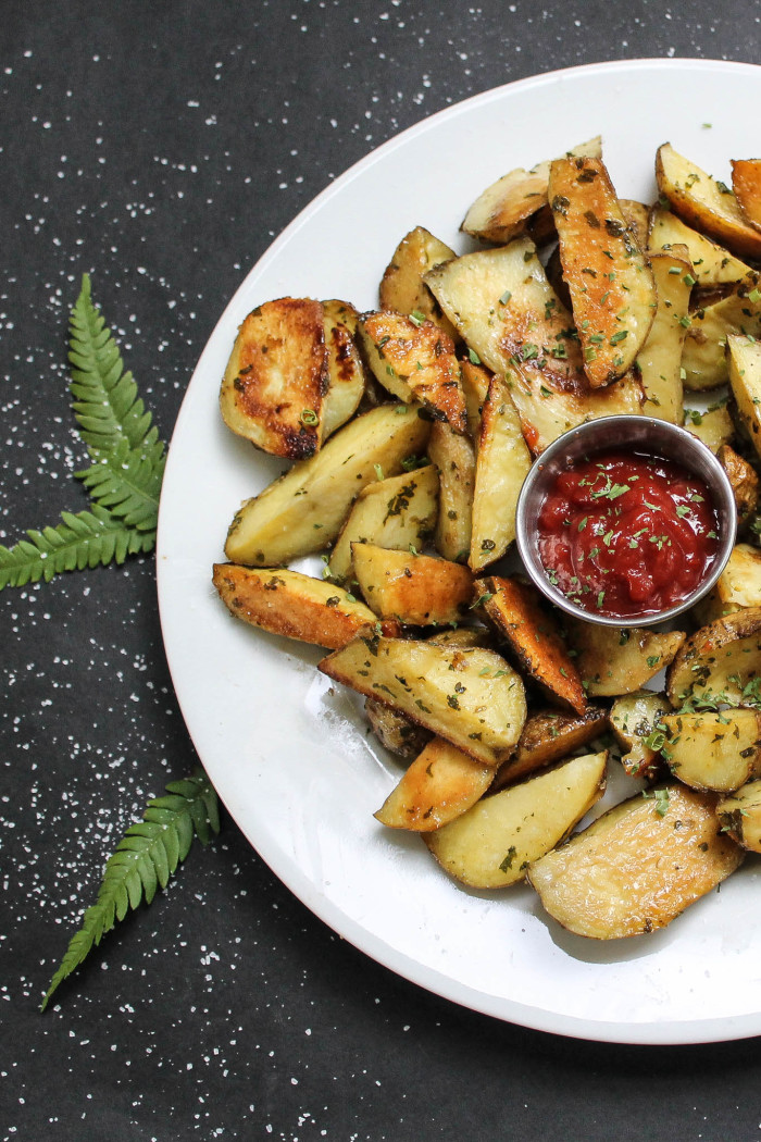 pink and pepper wedges